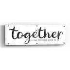 Epic Art 'Together is Our Favorite Place to Be' by Marla Rae, Acrylic Glass Wall Art