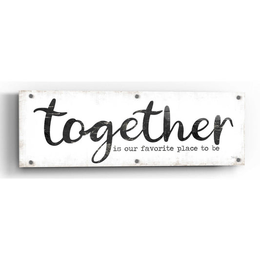 Epic Art 'Together is Our Favorite Place to Be' by Marla Rae, Acrylic Glass Wall Art