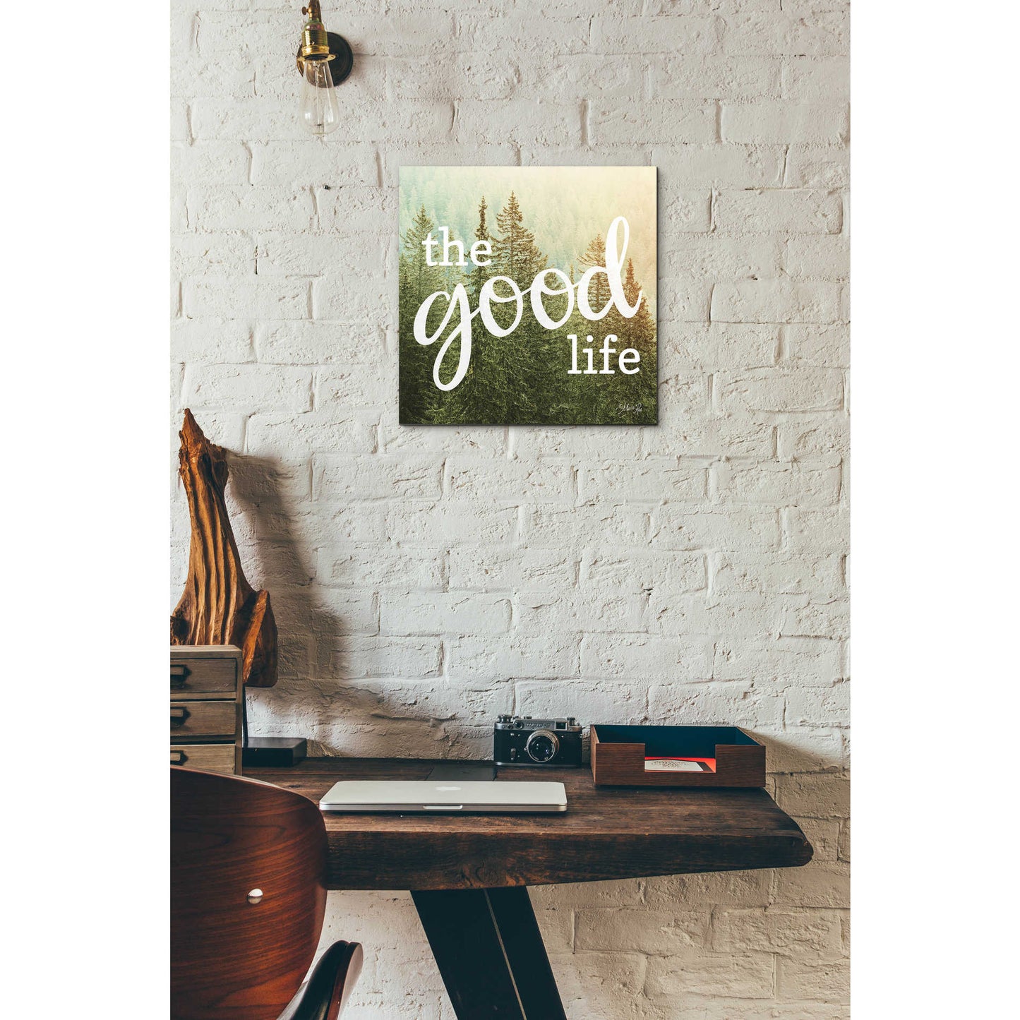 Epic Art 'The Good Life' by Marla Rae, Acrylic Glass Wall Art,12x12