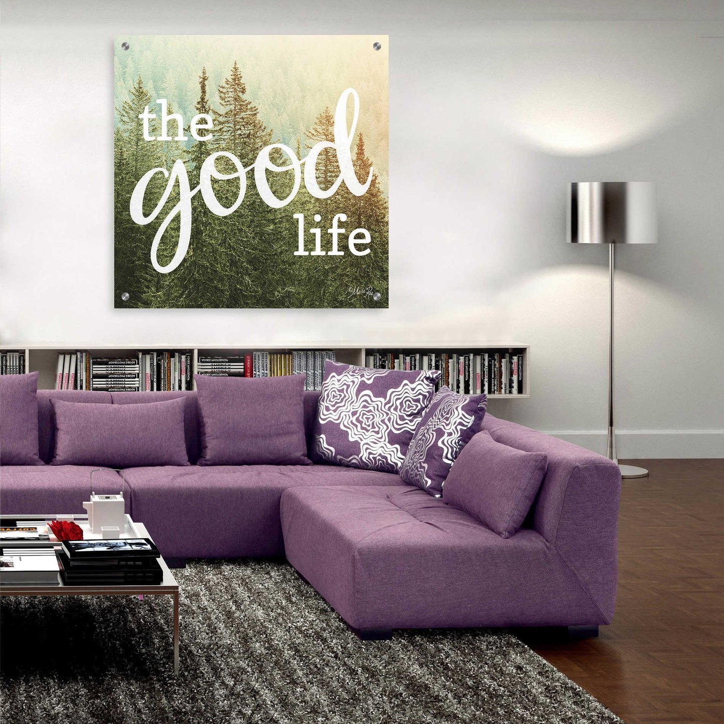 Epic Art 'The Good Life' by Marla Rae, Acrylic Glass Wall Art,36x36