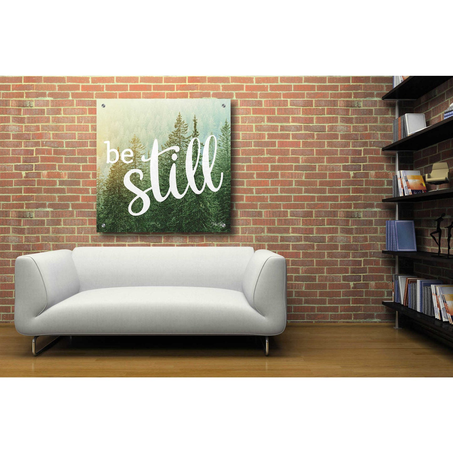 Epic Art 'Be Still' by Marla Rae, Acrylic Glass Wall Art,36x36