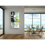 Epic Art 'Dusk' by Jan Weiss, Acrylic Glass Wall Art,24x48