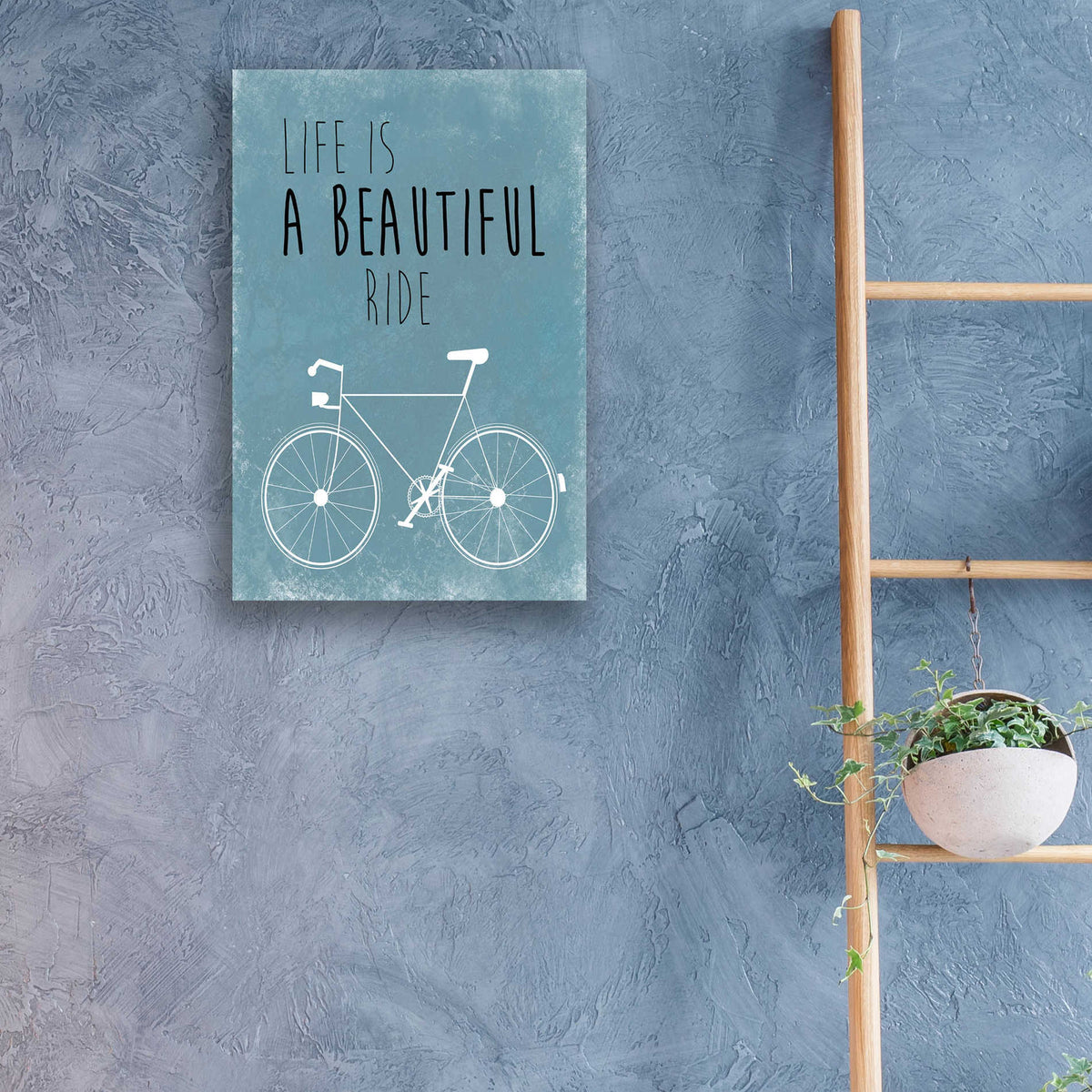 Epic Art 'A Beautiful Ride' by Jan Weiss, Acrylic Glass Wall Art,16x24