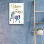 Epic Art 'Believe in Magic' by Susan Ball, Acrylic Glass Wall Art,16x24