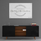 Epic Art 'Merry Little Christmas' by Susan Ball, Acrylic Glass Wall Art,36x24