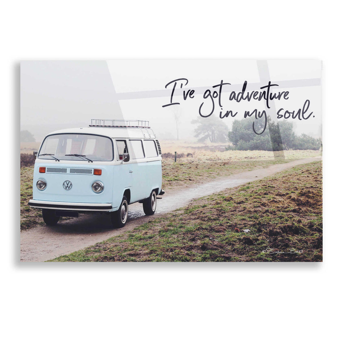 Epic Art 'I've Got Adventure in My Soul' by Susan Ball, Acrylic Glass Wall Art