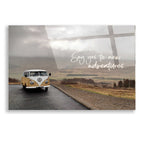 Epic Art 'Say Yes to New Adventure' by Susan Ball, Acrylic Glass Wall Art