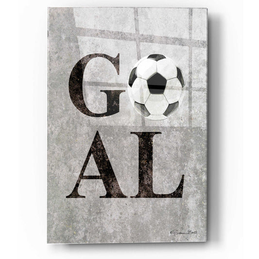 Epic Art 'Soccer GOAL' by Susan Ball, Acrylic Glass Wall Art