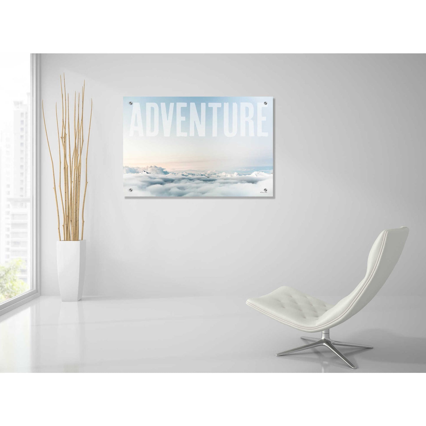 Epic Art 'Adventure' by Susan Ball, Acrylic Glass Wall Art,36x24