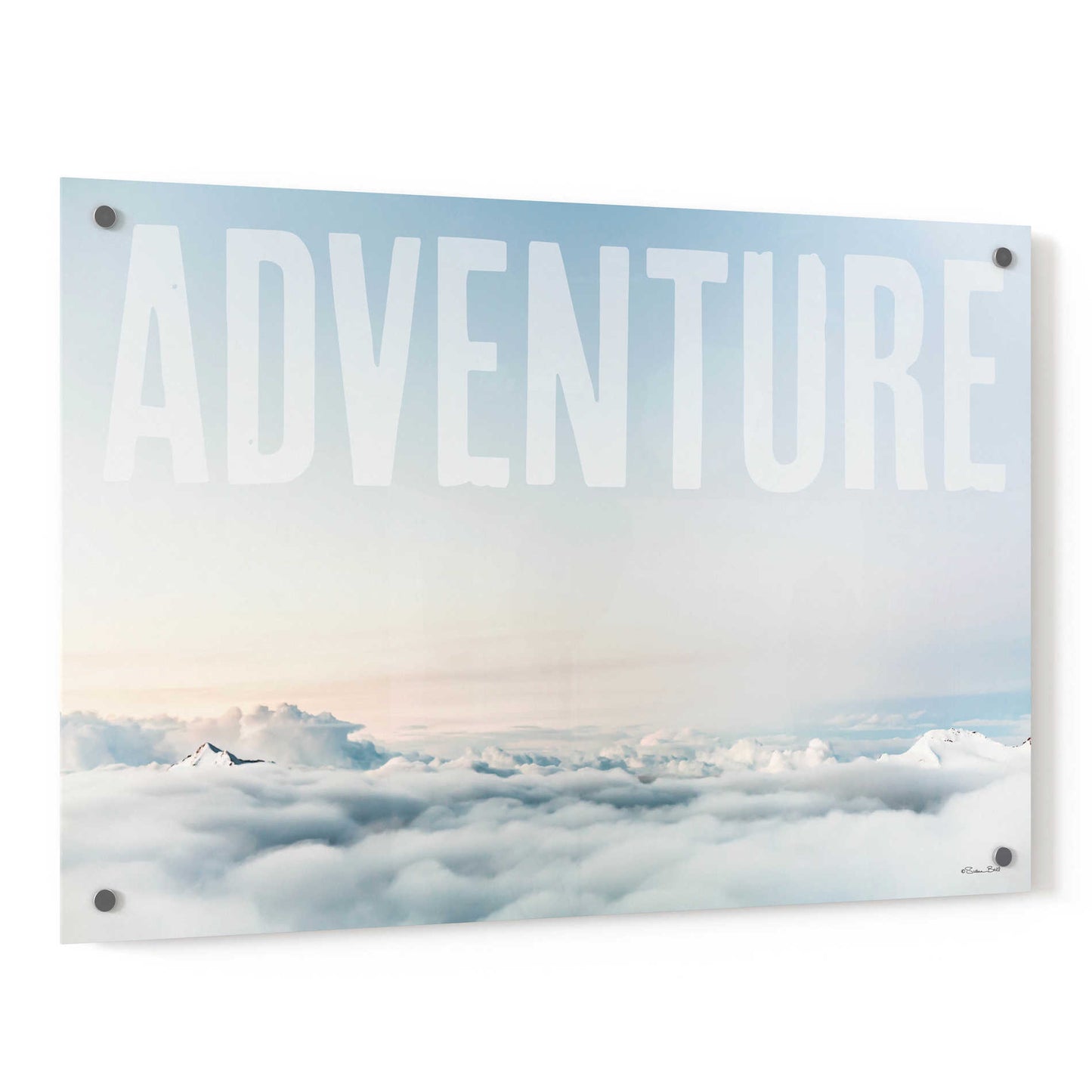 Epic Art 'Adventure' by Susan Ball, Acrylic Glass Wall Art,36x24