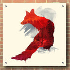 Epic Art 'Bad Memories' by Robert Farkas, Acrylic Glass Wall Art,36x36