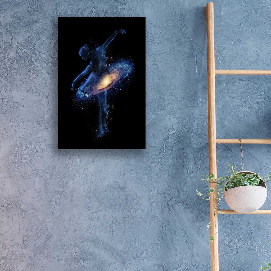 Epic Art 'Cosmic Dance' by Robert Farkas, Acrylic Glass Wall Art,16x24