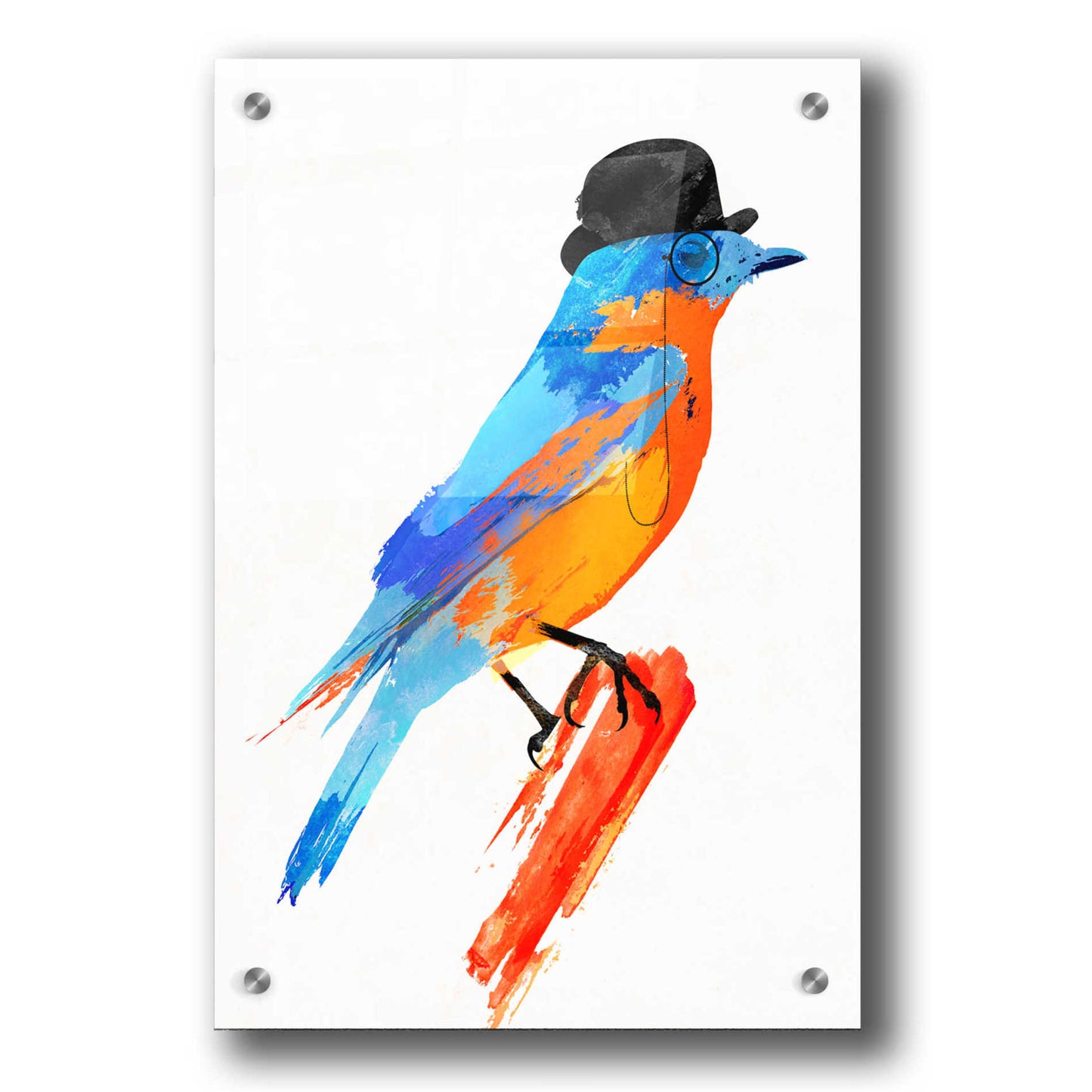 Epic Art 'Lord Bird' by Robert Farkas, Acrylic Glass Wall Art,24x36