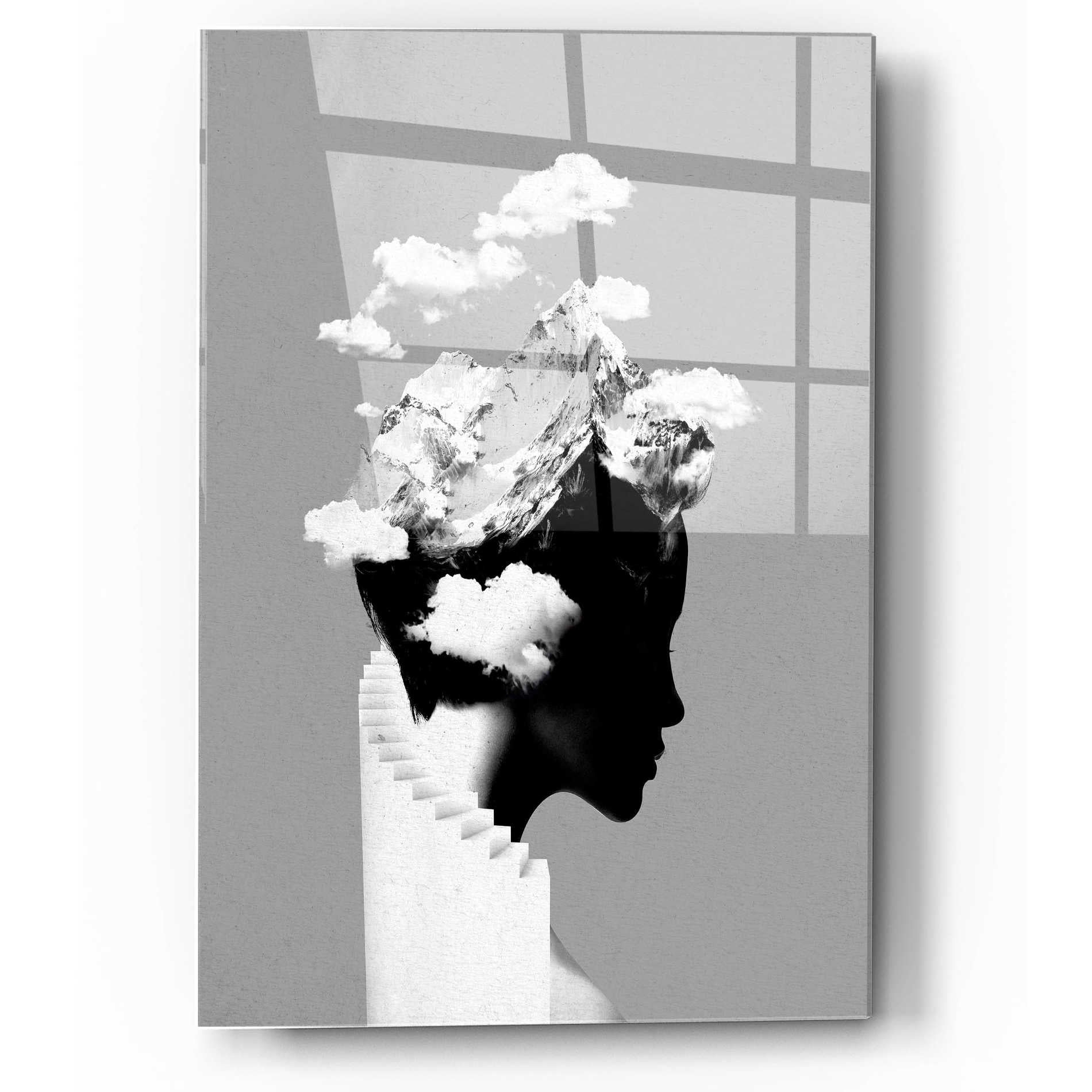 Epic Art 'It's a Cloudy Day' by Robert Farkas, Acrylic Glass Wall Art,12x16