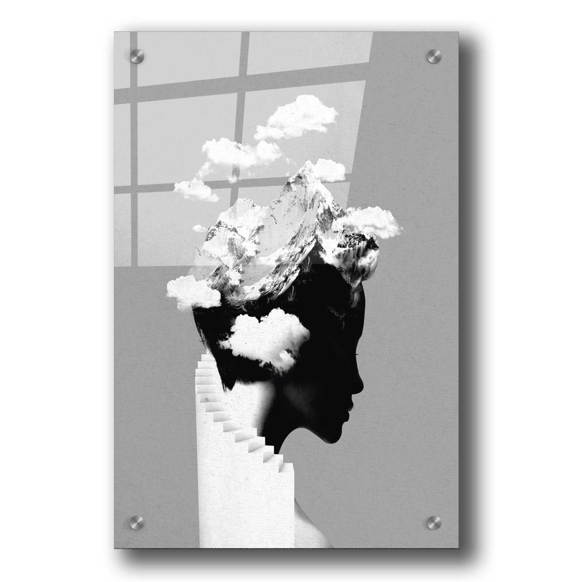 Epic Art 'It's a Cloudy Day' by Robert Farkas, Acrylic Glass Wall Art,24x36
