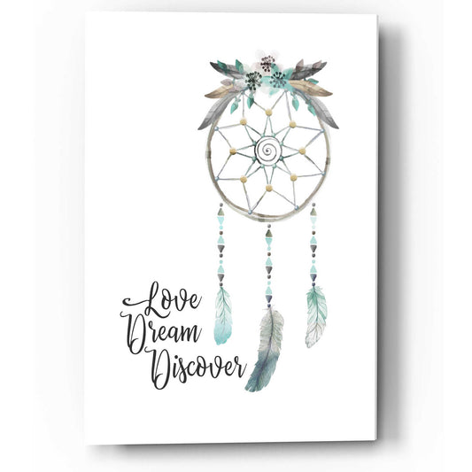 Epic Art 'Watercolor Dreamcatcher' by Seven Trees Design, Acrylic Glass Wall Art
