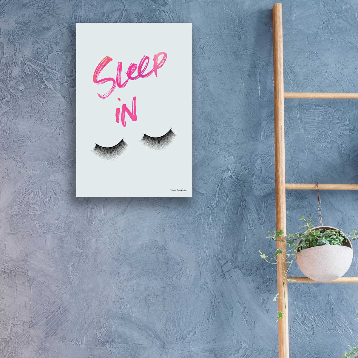 Epic Art 'Sleep In' by Seven Trees Design, Acrylic Glass Wall Art,16x24