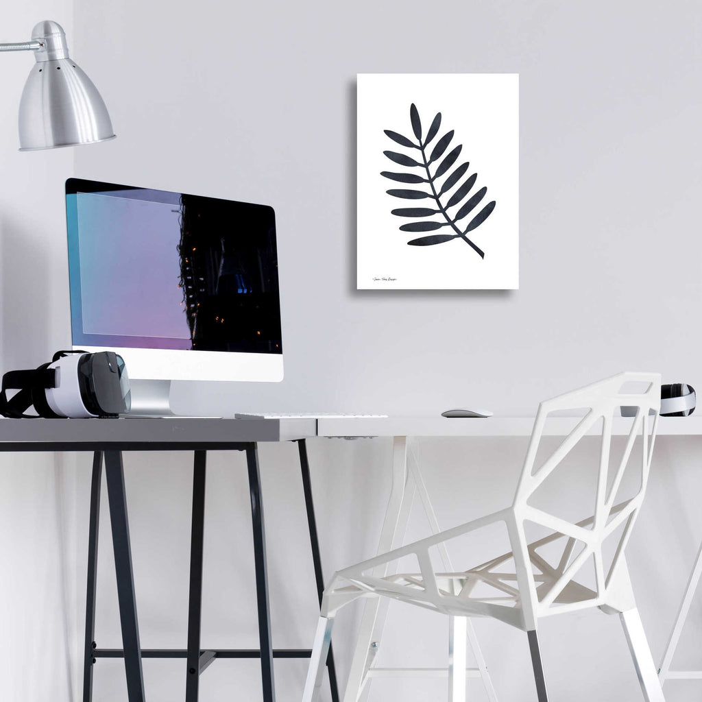 Epic Art 'Watercolor Black Plant II' by Seven Trees Design, Acrylic Glass Wall Art,12x16