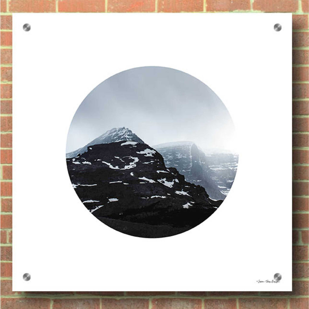 Epic Art 'Snow Mountains' by Seven Trees Design, Acrylic Glass Wall Art,36x36