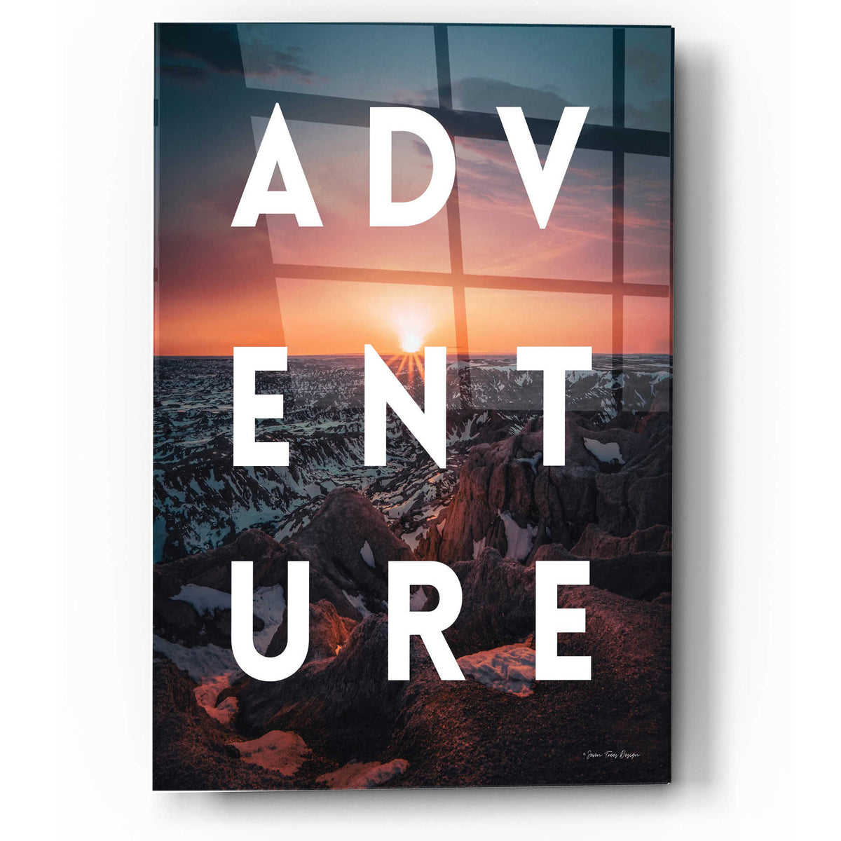 Epic Art 'Adventure Landscape' by Seven Trees Design, Acrylic Glass Wall Art