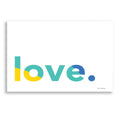 Epic Art 'Love' by Seven Trees Design, Acrylic Glass Wall Art