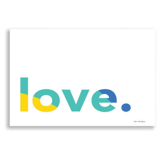 Epic Art 'Love' by Seven Trees Design, Acrylic Glass Wall Art