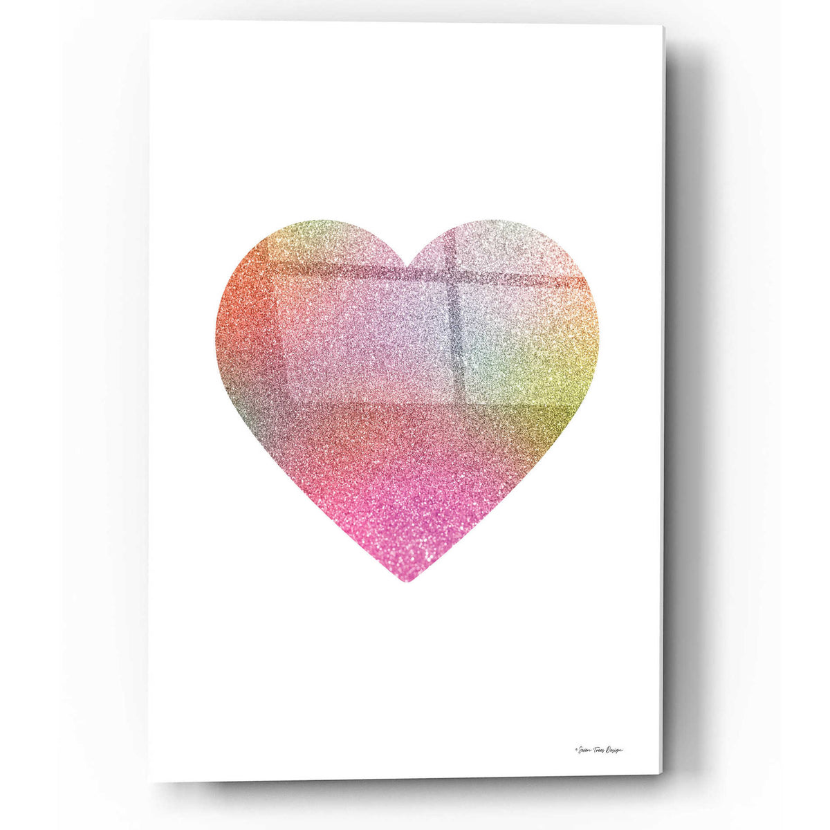 Epic Art 'Happy Heart I' by Seven Trees Design, Acrylic Glass Wall Art