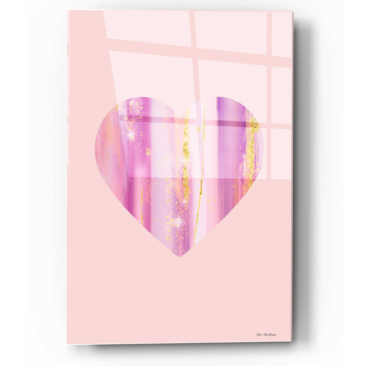 Epic Art 'Happy Heart II' by Seven Trees Design, Acrylic Glass Wall Art