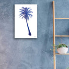 Epic Art 'Blue Palm Tree I' by Seven Trees Design, Acrylic Glass Wall Art,16x24