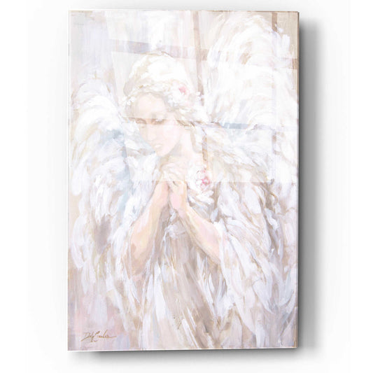 Epic Art 'Prayer for Peace' by Debi Coiules, Acrylic Glass Wall Art