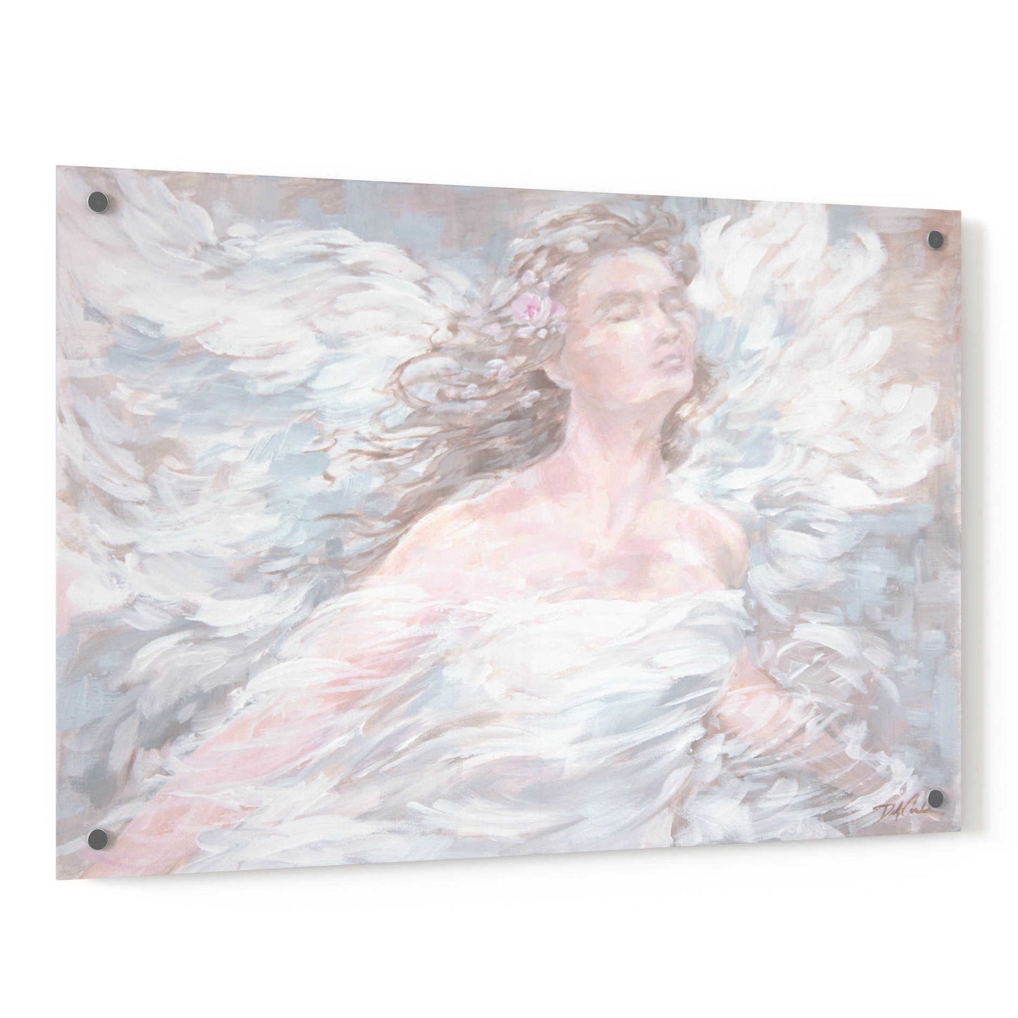 Epic Art 'To Be Free' by Debi Coiules, Acrylic Glass Wall Art,36x24