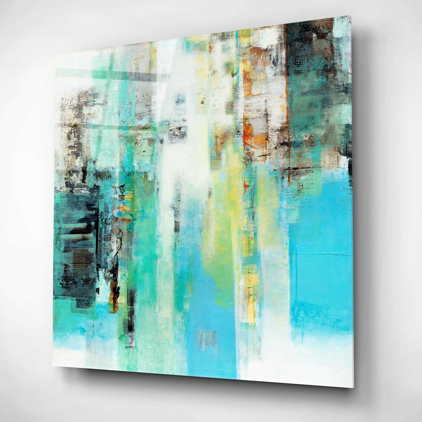 Epic Art 'Serie Caminos #22' by Ines Benedicto, Acrylic Glass Wall Art,12x12