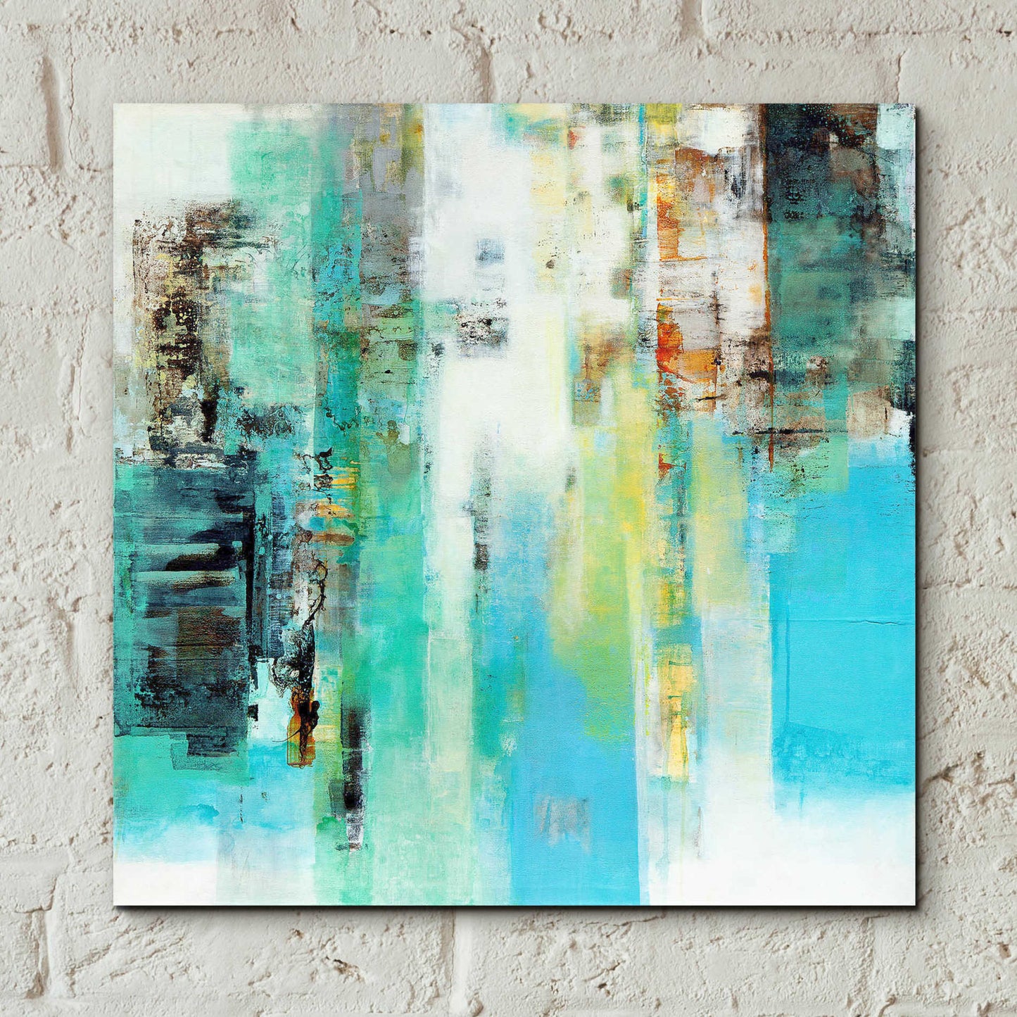 Epic Art 'Serie Caminos #22' by Ines Benedicto, Acrylic Glass Wall Art,12x12