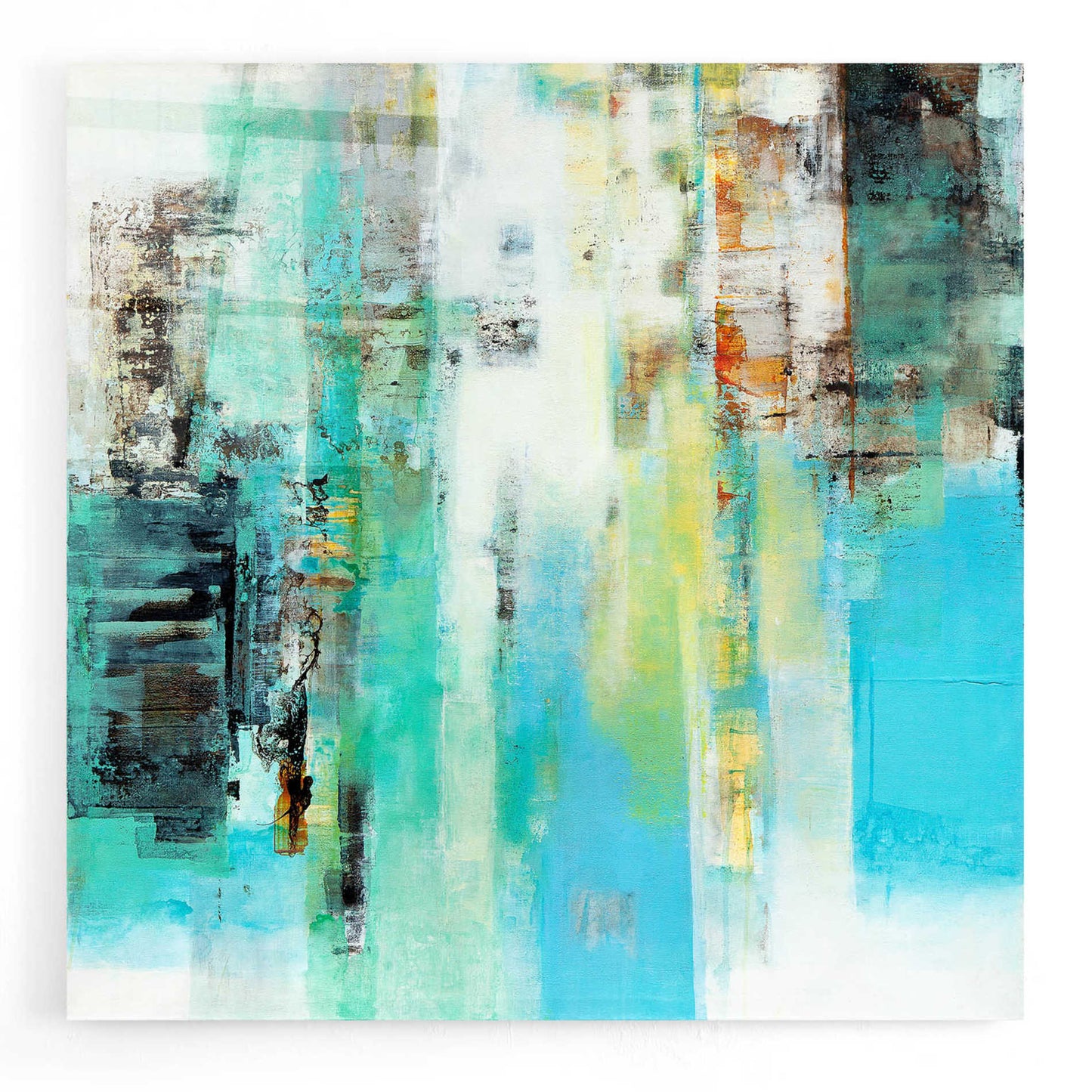 Epic Art 'Serie Caminos #22' by Ines Benedicto, Acrylic Glass Wall Art,12x12