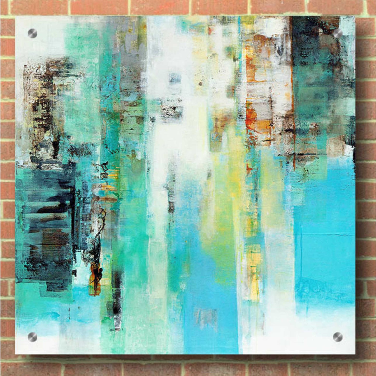 Epic Art 'Serie Caminos #22' by Ines Benedicto, Acrylic Glass Wall Art,36x36