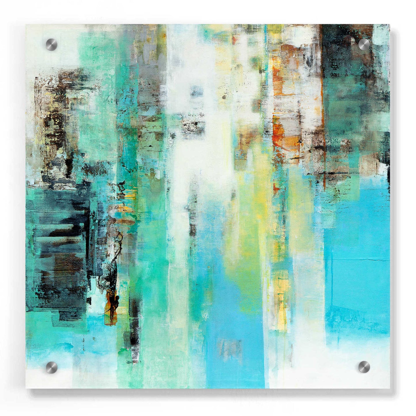 Epic Art 'Serie Caminos #22' by Ines Benedicto, Acrylic Glass Wall Art,36x36