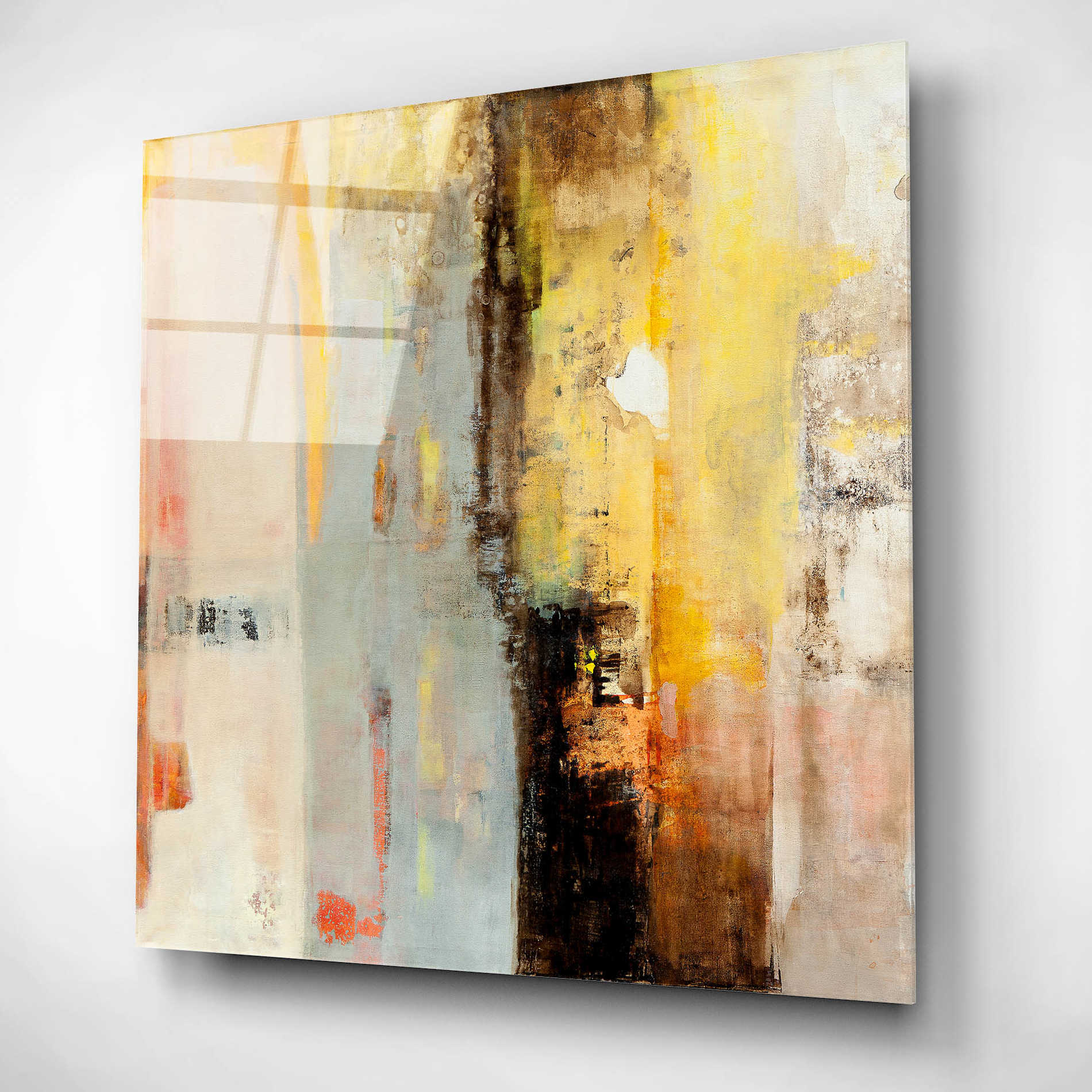 Epic Art 'Serie Caminos #45' by Ines Benedicto, Acrylic Glass Wall Art,12x12