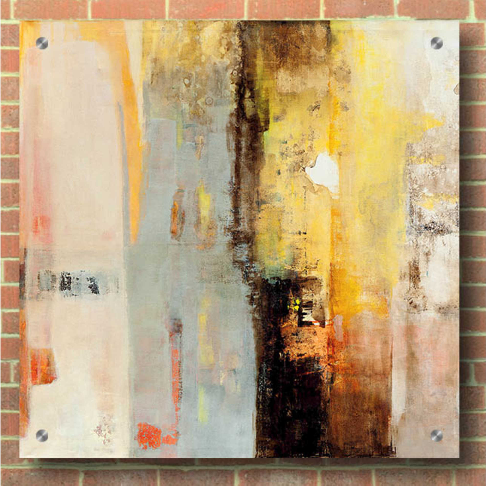 Epic Art 'Serie Caminos #45' by Ines Benedicto, Acrylic Glass Wall Art,36x36