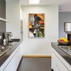 Epic Art 'Do You Love What You Feel' by Jaleel Campbell, Acrylic Glass Wall Art,24x36