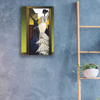 Epic Art 'The Girls' by Jaleel Campbell, Acrylic Glass Wall Art,16x24
