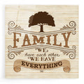 Epic Art 'Family' by Deb Strain, Acrylic Glass Wall Art