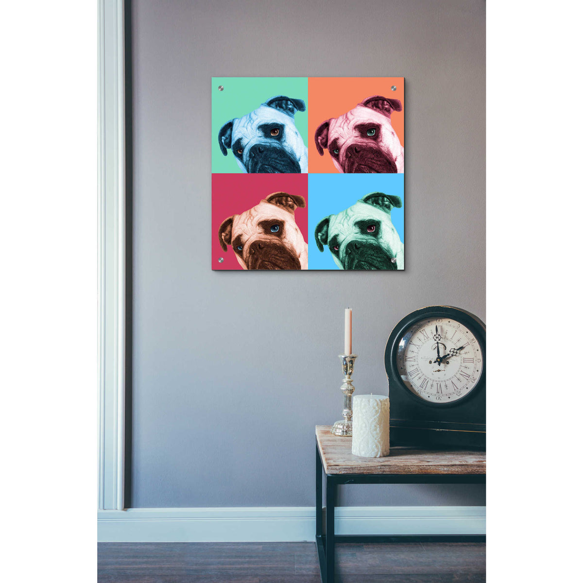 Epic Art 'Que Pasa Pop' by Jon Bertelli, Acrylic Glass Wall Art,24x24