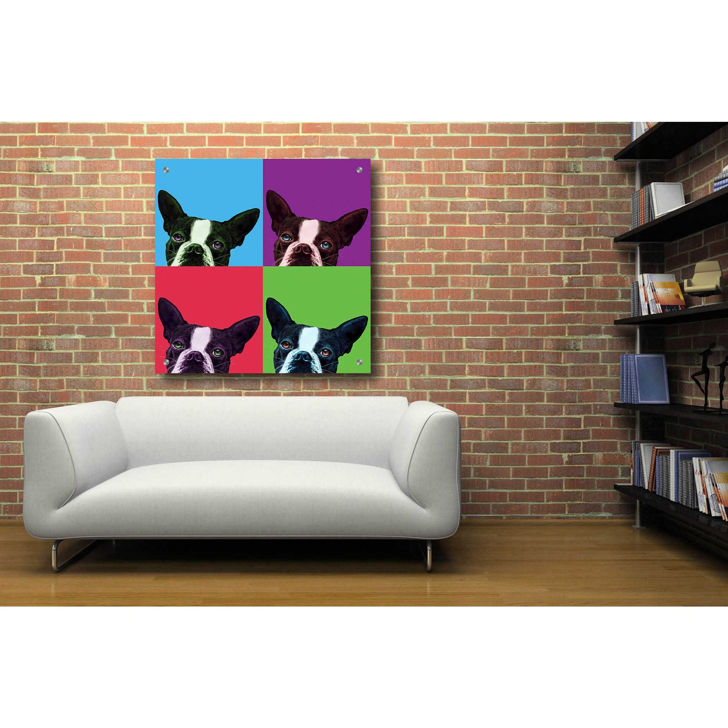 Epic Art 'Loyalty Pop' by Jon Bertelli, Acrylic Glass Wall Art,36x36