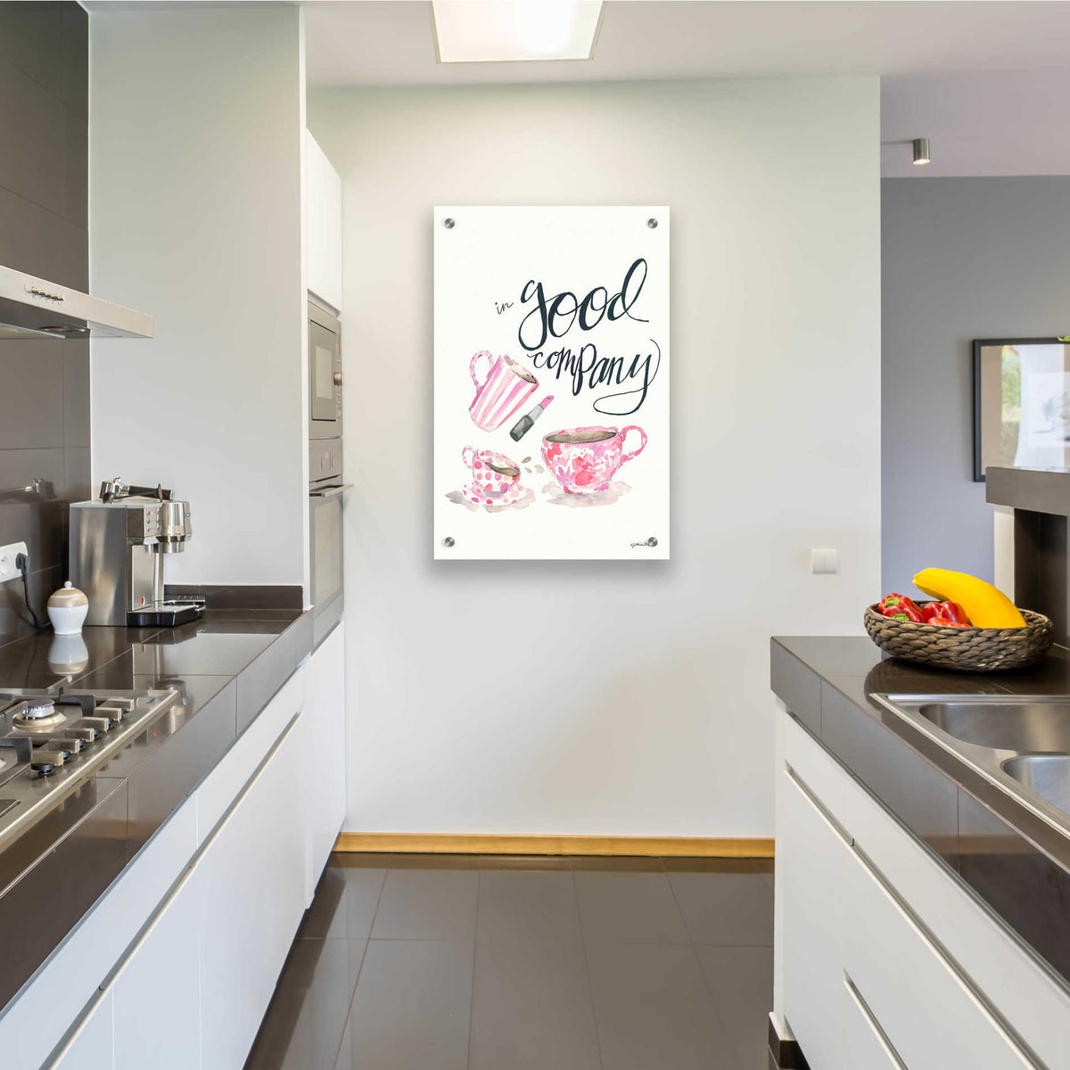 Epic Art 'In Good Company' by Jessica Mingo, Acrylic Glass Wall Art,24x36