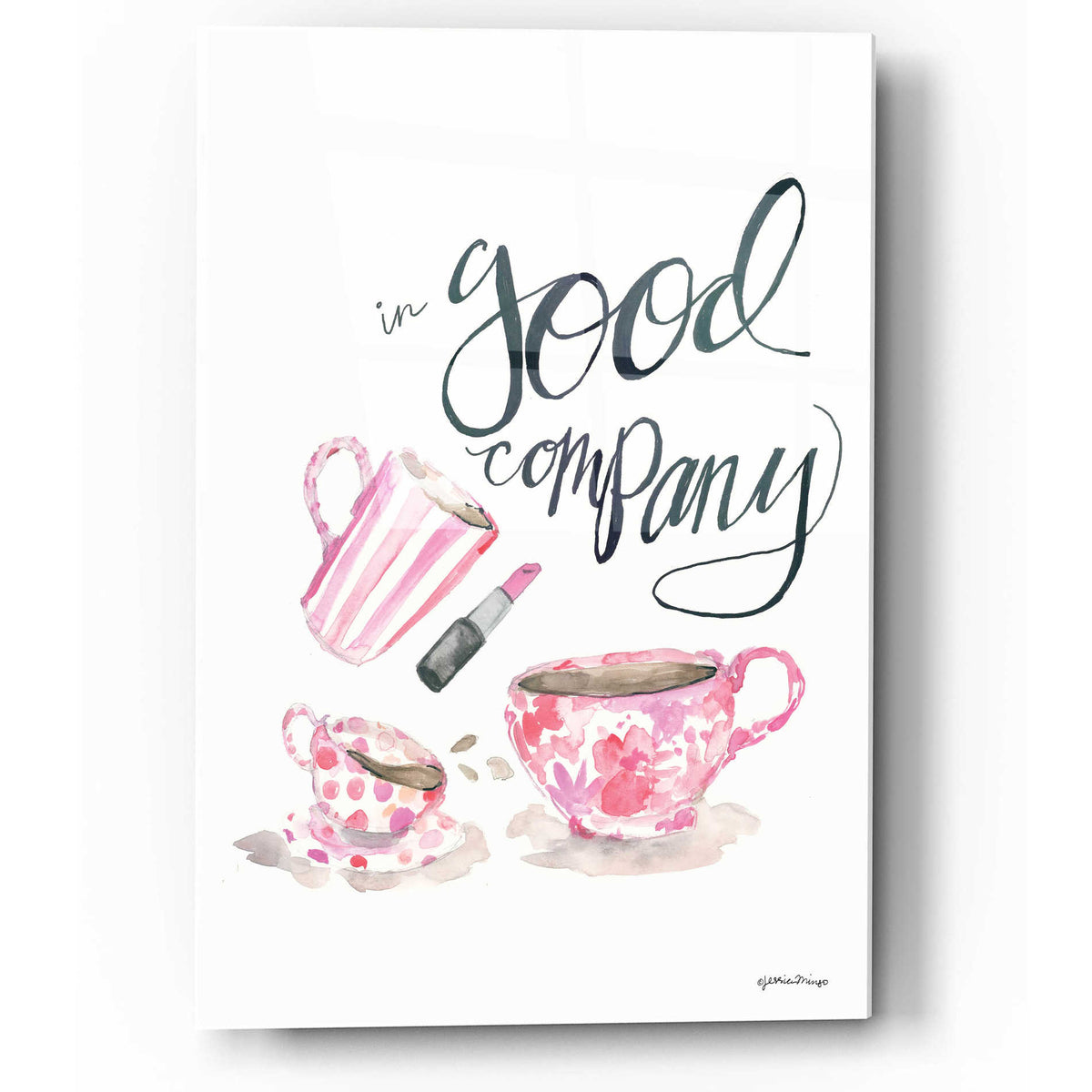 Epic Art 'In Good Company' by Jessica Mingo, Acrylic Glass Wall Art