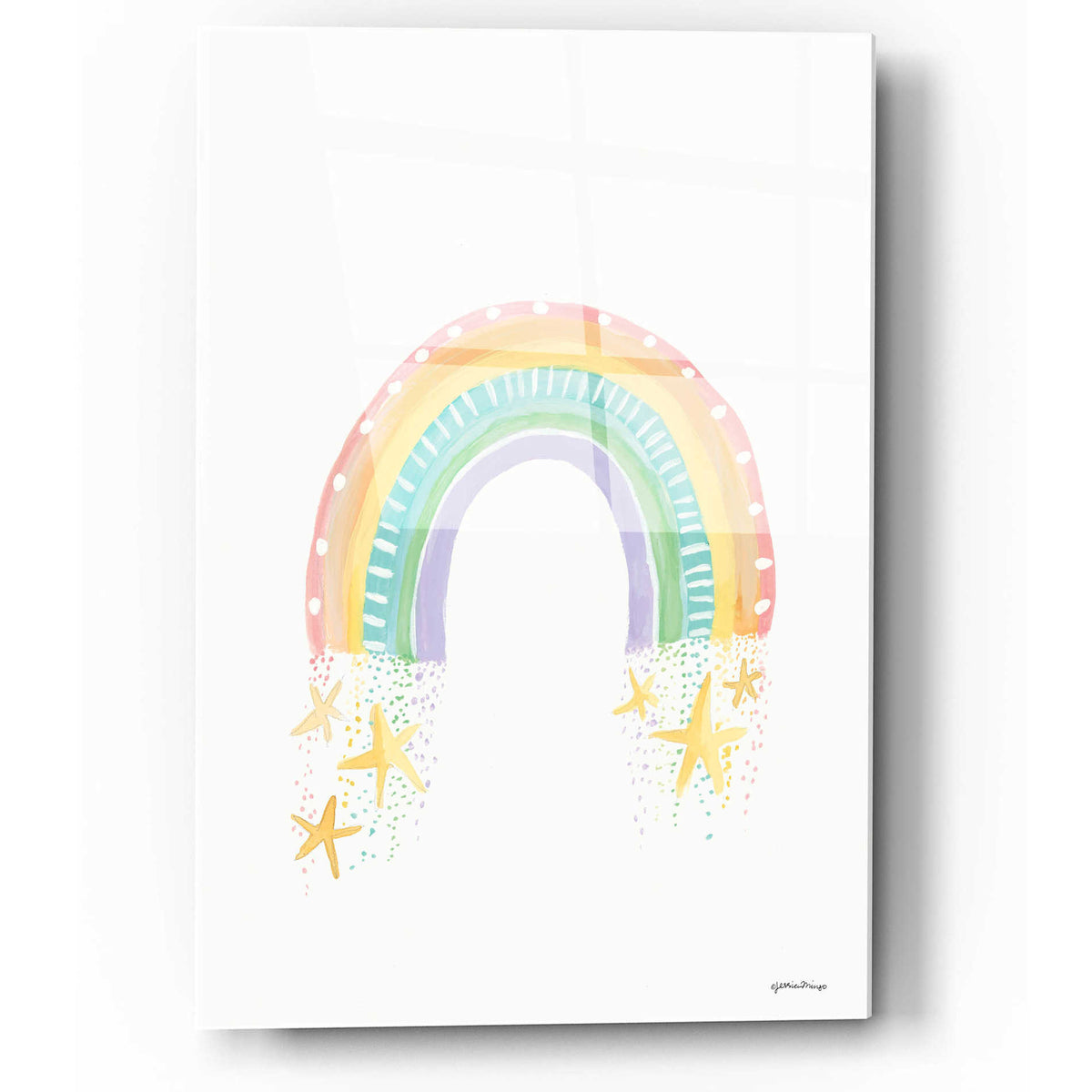 Epic Art 'Rainbow Dream' by Jessica Mingo, Acrylic Glass Wall Art