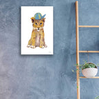Epic Art 'Cool Cub' by Jessica Mingo, Acrylic Glass Wall Art,16x24