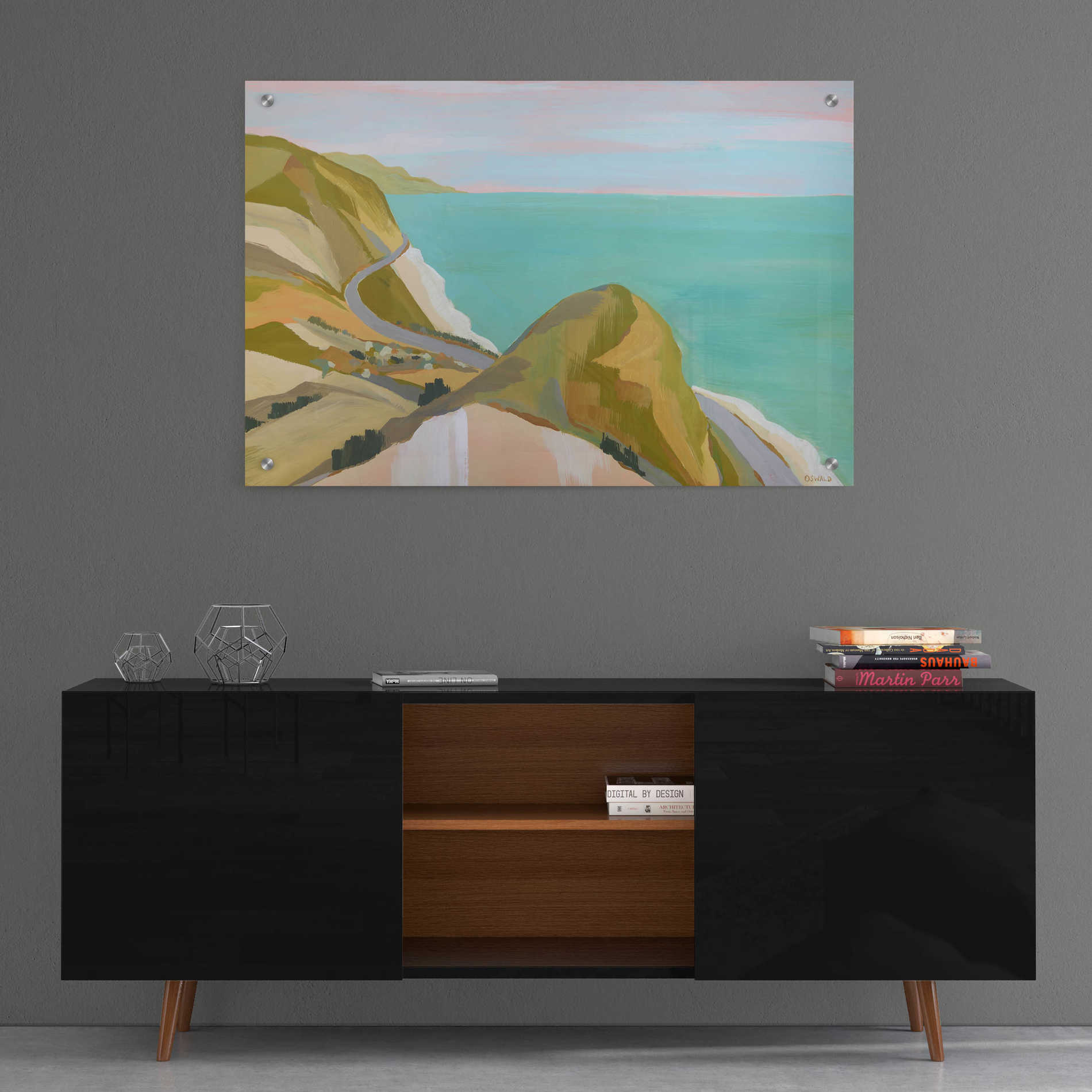 Epic Art 'Big Sycamore Canyon' by Pete Oswald, Acrylic Glass Wall Art,36x24