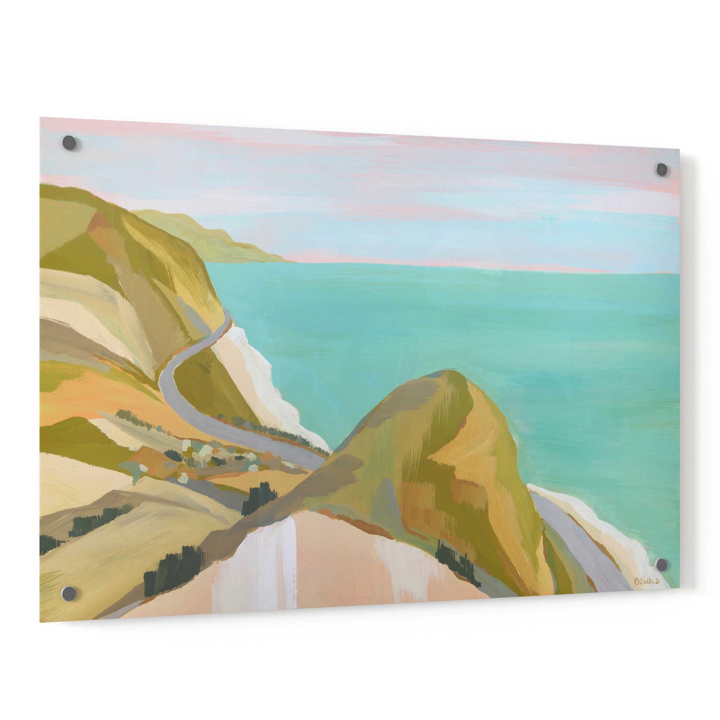 Epic Art 'Big Sycamore Canyon' by Pete Oswald, Acrylic Glass Wall Art,36x24