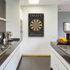 Epic Art 'Dart Tournament' by Mollie B, Acrylic Glass Wall Art,24x36